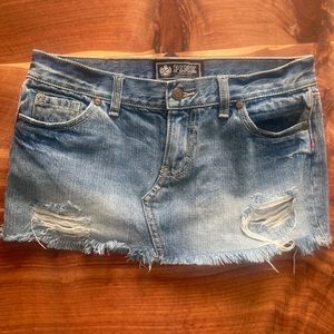 Victoria's Secret Jean skirt